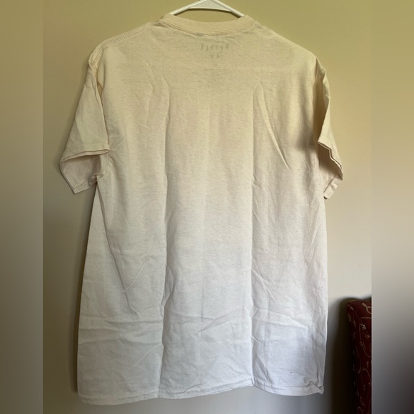 Hot Topic Cat Graphic T-Shirt - Cream - Picture 2 of 4